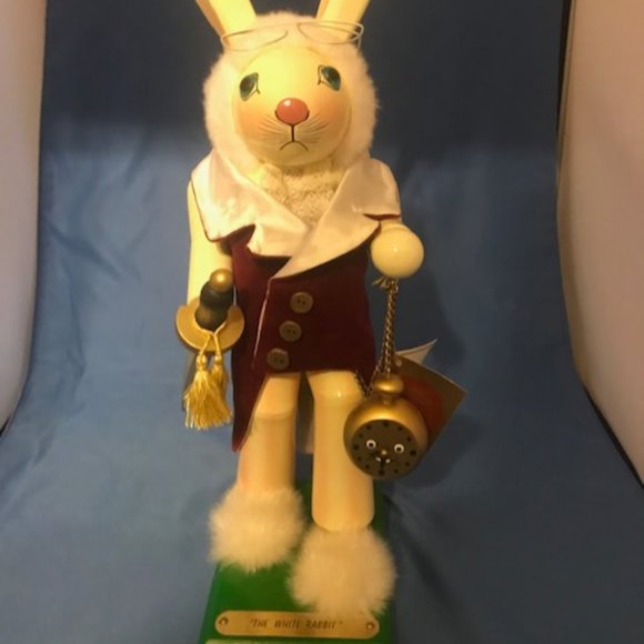 Steinbach White Rabbit Nutcracker - Picture 1 of 8